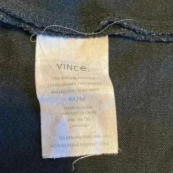 Vince Black Sleeveless Knit Maxi Sheath Shift Dress in Size Medium. - Picture 6 of 6